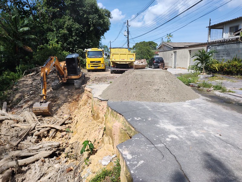 Prefeitura De Manaus Inicia Implantação De Rip Rap Para Conter Erosão