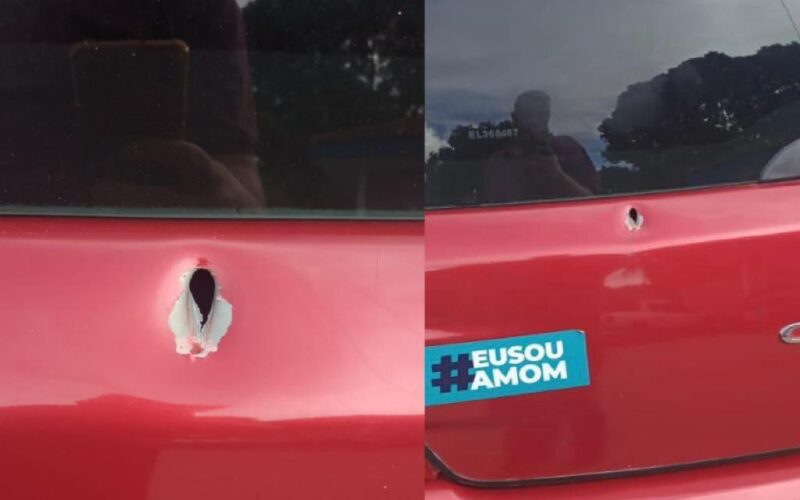 Equipe do vereador Amom Mandel é vítima de atentado à bala na terça na Zona Leste de Manaus