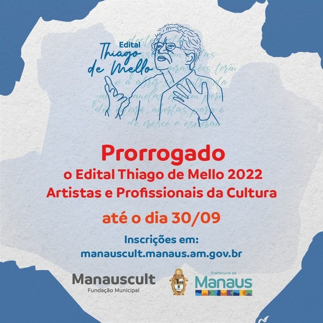 Edital Thiago de Mello