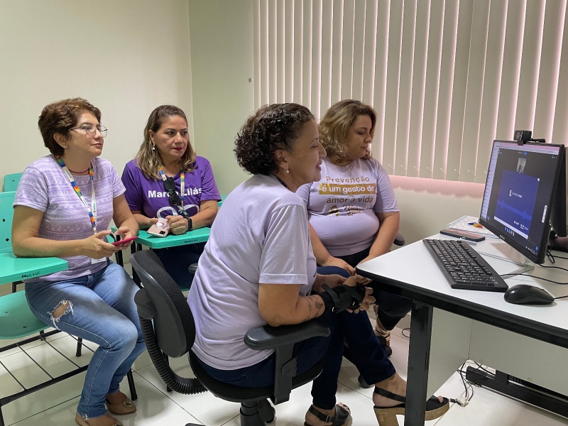 DIALOGOS NA APS - MARÇO LILAS - SEMSA MANAUS (1)