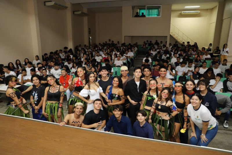 Dia do Folclore: estudantes do Ensino Médio da EE Nathália Uchôa ...