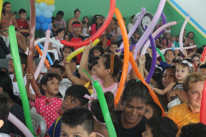 Projeto Circo Na Escola Da Prefeitura De Manaus Encanta Alunos E
