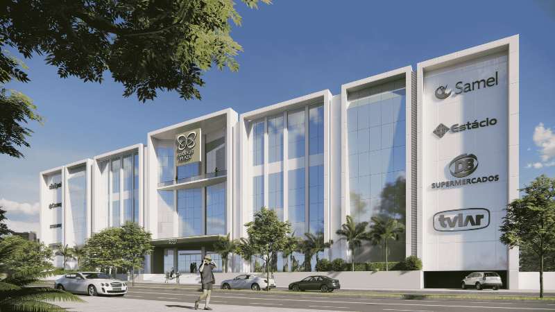 Divulgação - Fachada Djalma Batista_Manaus Plaza Shopping