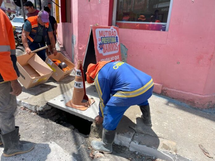 Prefeitura de Manaus revitaliza sistema de drenagem na rua Lobo D’Almada e reforça infraestrutura do Centro 2