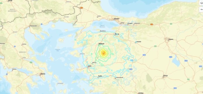 Terremoto de magnitude 6,1 é registrado na Turquia
