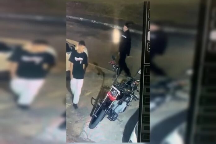 Video_ Harley-Davidson de luxo é furtada na Asa Norte por adolescentes (1)