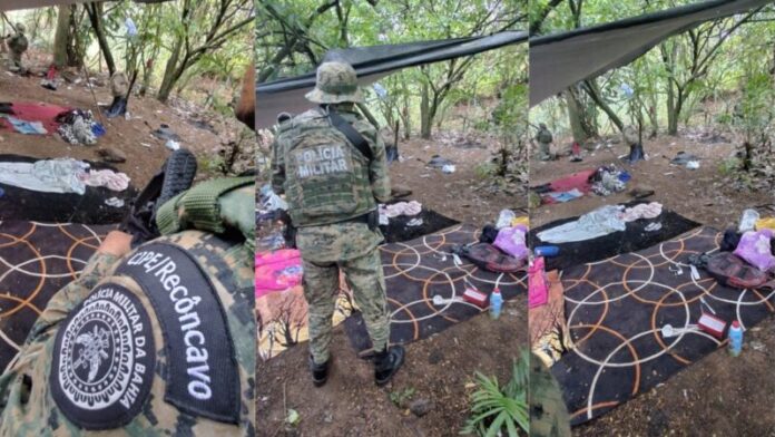 Acampamentos do Comando Vermelho são desmontados no Recôncavo Baiano