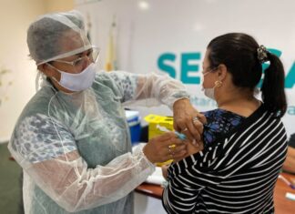 Dez unidades de saúde da Prefeitura de Manaus ofertam vacinação contra influenza neste sábado