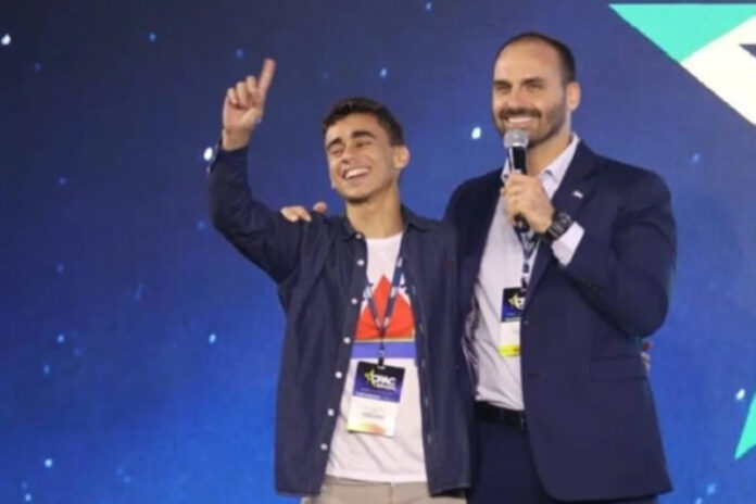 Eduardo-Bolsonaro-cobra-mais-apoio-de-Nikolas-Ferreira-sobre-acoes-nos-EUA