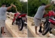 Homem é morto dias após arremessar moto de rival em rio. Vídeo