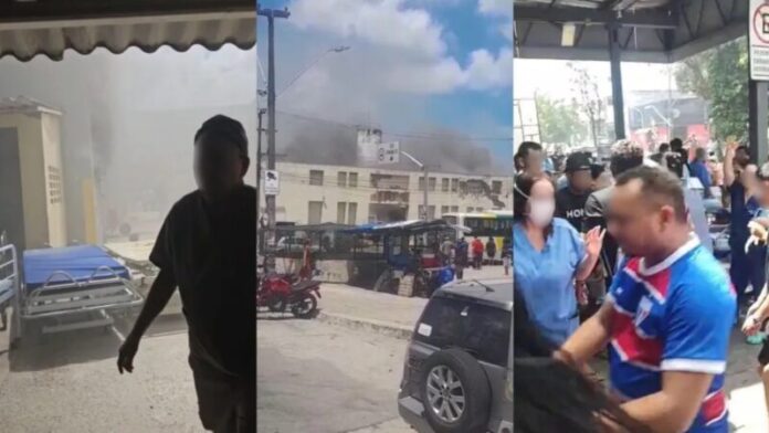 Incêndio atinge hospital em Fortaleza e bebês são retirados em incubadoras