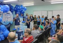 Equipes da prefeitura promovem ação de saúde na abertura do ‘Novembro Diabetes Azul’