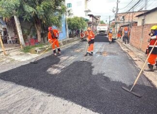 Prefeitura de Manaus intensifica obras do ‘Plano de Verão’ no bairro da Paz e transforma realidade dos moradores