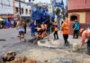 Prefeitura de Manaus realiza manutenção em drenagem profunda no centro histórico
