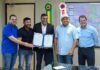 Prefeito Nicson Marreira firma convênio com o Governo do Estado para pavimentar três bairros em Tefé