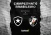 Botafogo e Vasco em confronto direto por vaga na libertadores