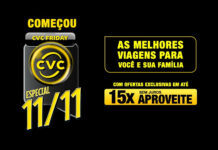 Mega Black Friday CVC Viagens com saídas exclusivas de Manaus, descontos com até 60%