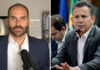 Eduardo Bolsonaro reage a Mauro Mendes: “Frouxo e político bosta”