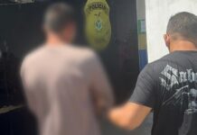 PC-AM prende homem por agressão física e descumprimento de medida protetiva contra ex-companheira em Beruri
