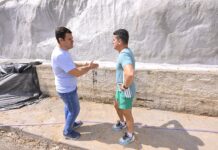 Prefeito David Almeida vistoria avanço de obra para prevenção de erosões na avenida Mário Ypiranga