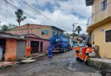 Prefeitura intensifica recuperação da drenagem superficial e profunda na rua Mauá da Serra, no bairro Zumbi dos Palmares