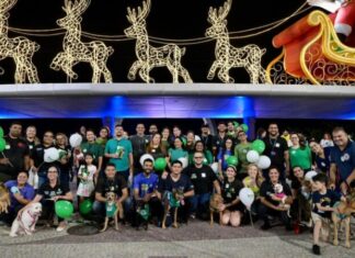 Aldenor Lima participa da Cãominhada em alusão ao mês dedicado ao Não Abandono de Animais em Manaus