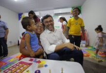 Governador Wilson Lima conclui revitalização dos 11 Caics com entrega do Caic Moura Tapajóz