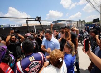 “Isso aqui é essencial para gente”, diz motociclista sobre primeiro Pit Stop do Motociclista Legal na zona leste