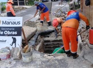 Prefeitura de Manaus aprimora drenagem na Zona Leste com intervenção completa no São José Operário