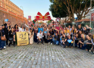 Sejusc reforça direitos fundamentais em caminhada pelo Dia da Declaração Universal dos Direitos Humanos