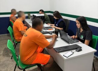 DPE-AM Realiza Mutirão Carcerário em Tabatinga e Atende Todos os 96 detentos da unidade prisional