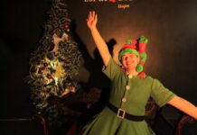 Espetáculo natalino leva magia do Polo Norte ao palco do Teatro Gebes Medeiros