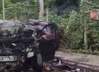 Acidente grave no bairro Distrito Industrial deixa um morto e paralisa trânsito na zona Leste de Manaus