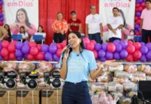 Mayra Dias leva mais de 1,1 mil atendimentos à Nova Olinda do Norte na última ‘Ação em Dias’ de 2025