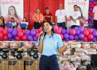 Mayra Dias leva mais de 1,1 mil atendimentos à Nova Olinda do Norte na última ‘Ação em Dias’ de 2025