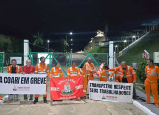 Petroleiros de Urucu aderem à greve nacional e paralisam atividades no interior do Amazonas