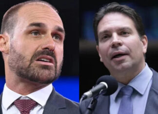 Mesa Diretora da Câmara cassa mandatos de Eduardo Bolsonaro e Alexandre Ramagem Subtítulo