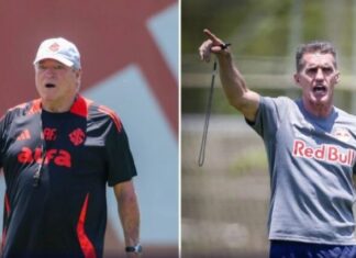 Inter recebe RB Bragantino para evitar o rebaixamento no Brasileirão