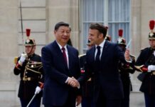 Macron ameaça China com tarifas para conter déficit comercial, diz jornal