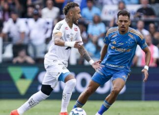 Santos domina, vence o Cruzeiro e se salva do rebaixamento do Brasileirão