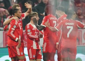 Bayern vira contra Sporting após blitz de 12 minutos na Champions League