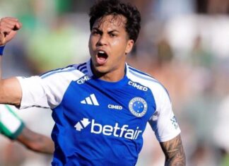 Kaio Jorge, principal arma do Cruzeiro, lidera artilharia da Copa do Brasil
