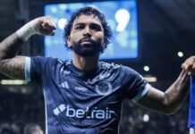 Gabigol manda recado após derrota do Cruzeiro para o Corinthians