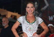 Virginia é liberada de ensaio por presidente da Grande Rio: “Descansar”