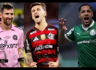 Messi, Arrascaeta e Vitor Roque brigam pelo troféu Rei da América; veja