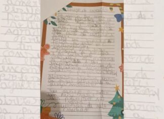 Última carta de Natal de jovem morto por leoa pedia amor materno e emprego