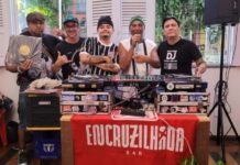 Feira de Vinil estreia com casa cheia e discotecagens em vinil no Encruzilhada Bar