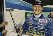 Michael Schumacher já não fica acamado e usa cadeira de rodas, diz jornal