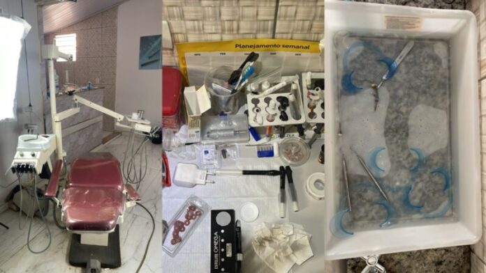 Falso dentista é preso em consultório clandestino na Grande SP