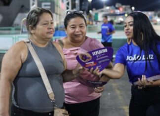 Frente Parlamentar de Cuidados e Prevenção à Depressão, Suicídio e Drogas da Aleam realiza ações do Fevereiro Laranja e Roxo no Sambódromo